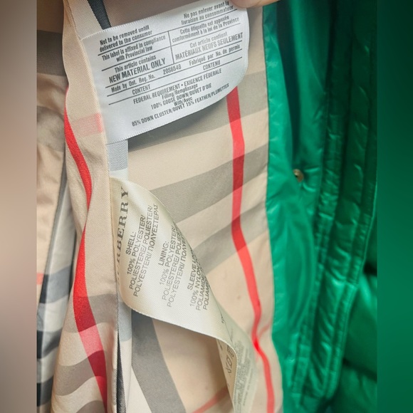 💚 Burberry Britt Down puffer jacket - Picture 11 of 11